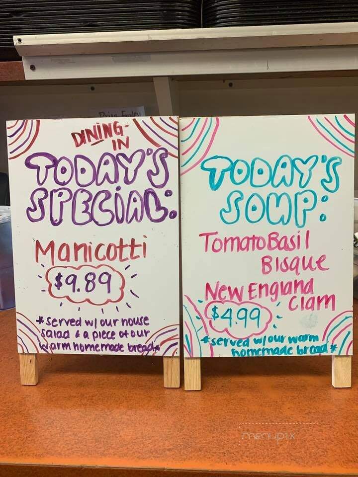 Antonio's Pizza - Morgantown, PA menu_pic