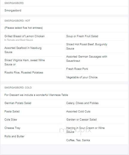 Cannstatter-Volksfest-Verein - Philadelphia, PA menu_pic