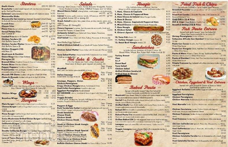 Chiaro's Pizzeria & Restaurant - Sellersville, PA