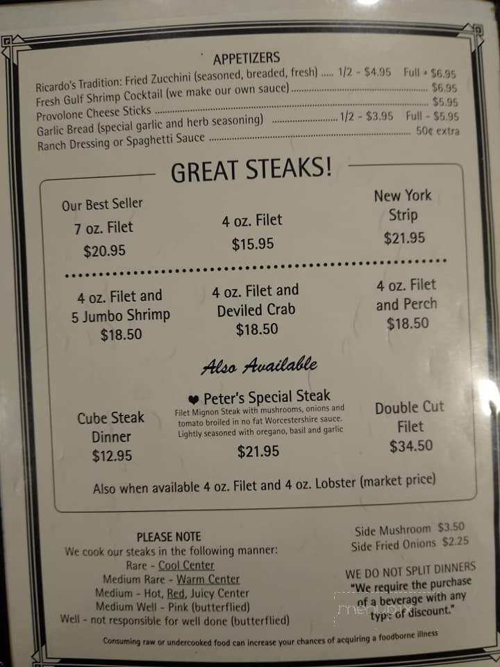 Ricardo's Restaurant - Erie, PA