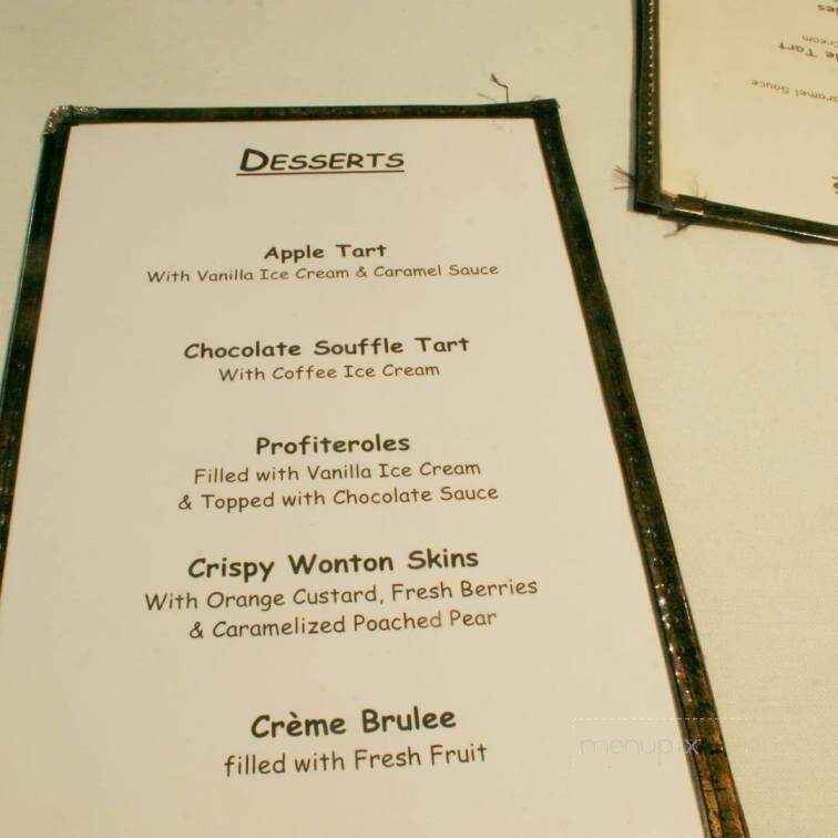 Shiro Restaurant - South Pasadena, CA menu_pic