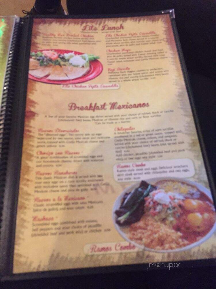 Casa Ramos Mexican Restaurant - Mount Shasta, CA menu_pic