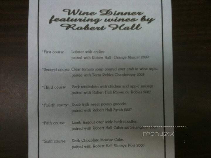 Vince's Italian Restaurant - West Sacramento, CA menu_pic