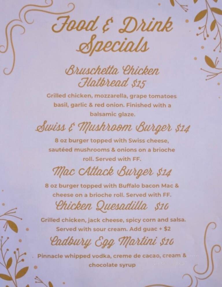 Game Changer Sports Bar - Atlanta, GA menu_pic