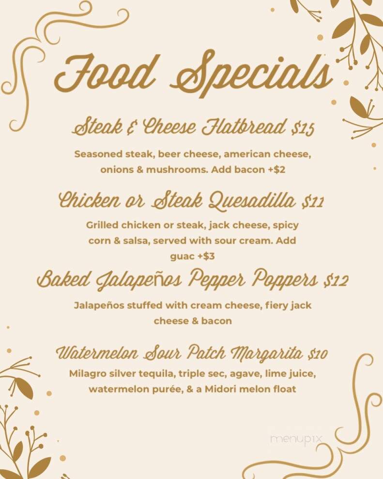 Game Changer Sports Bar - Atlanta, GA menu_pic