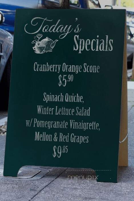Teatime Tranquility & Treasures - Alachua, FL menu_pic