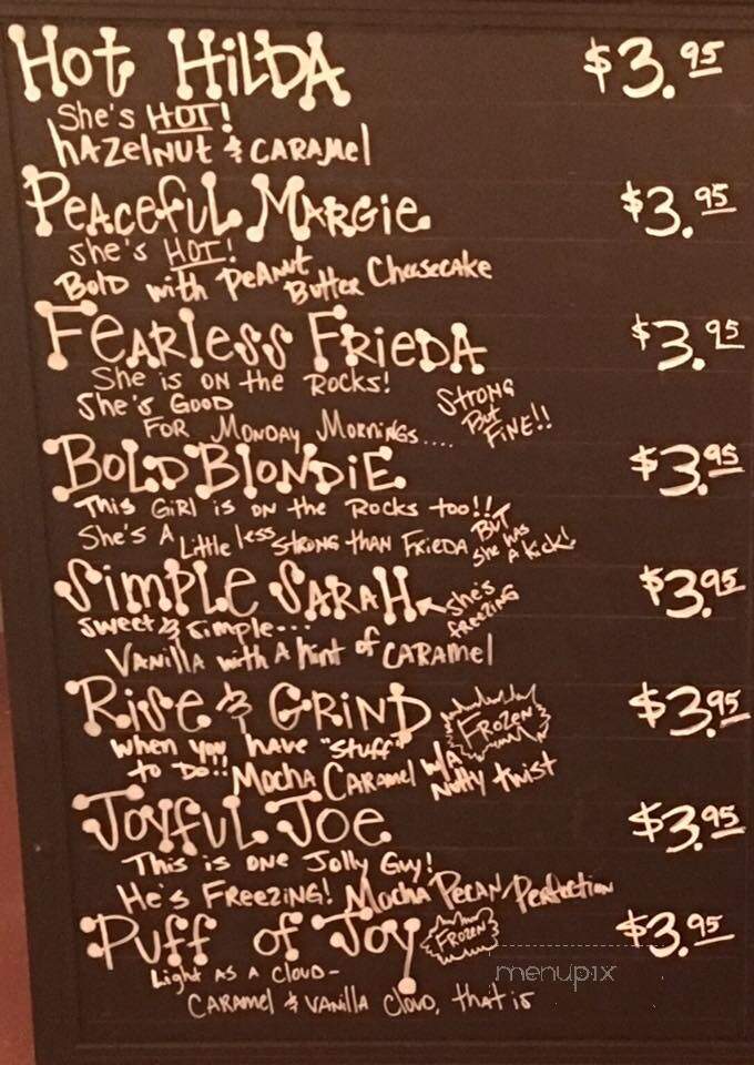 Pause Espresso Bar - Laurel, MS menu_pic