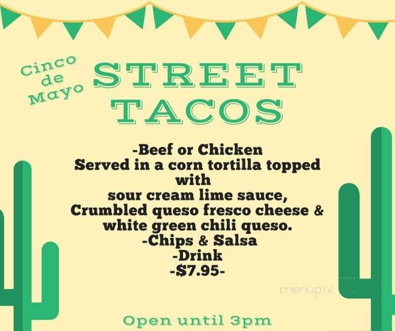 Bent Bucket Bakery - Lipan, TX menu_pic