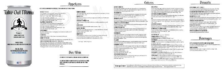 Kathrin's Biergarten - Rocklin, CA menu_pic