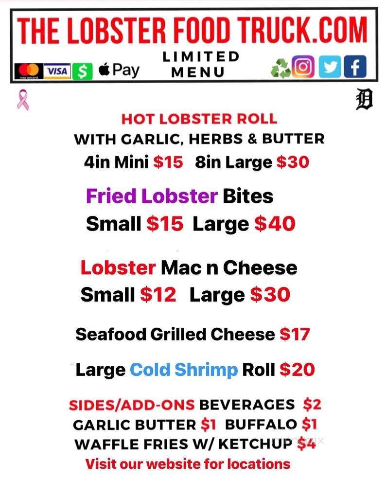 The Lobster Food Truck - Oak Park, MI