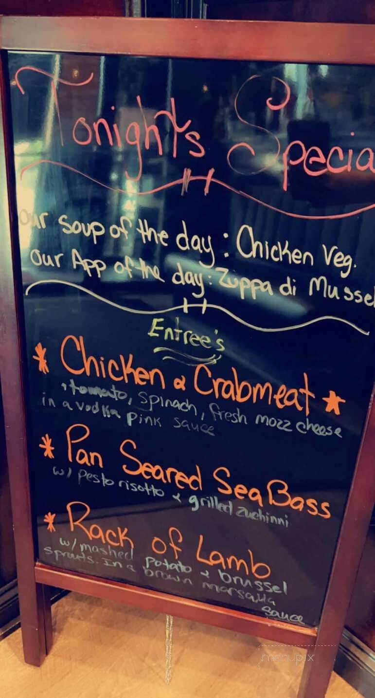 Cafe Luna - Cromwell, CT menu_pic