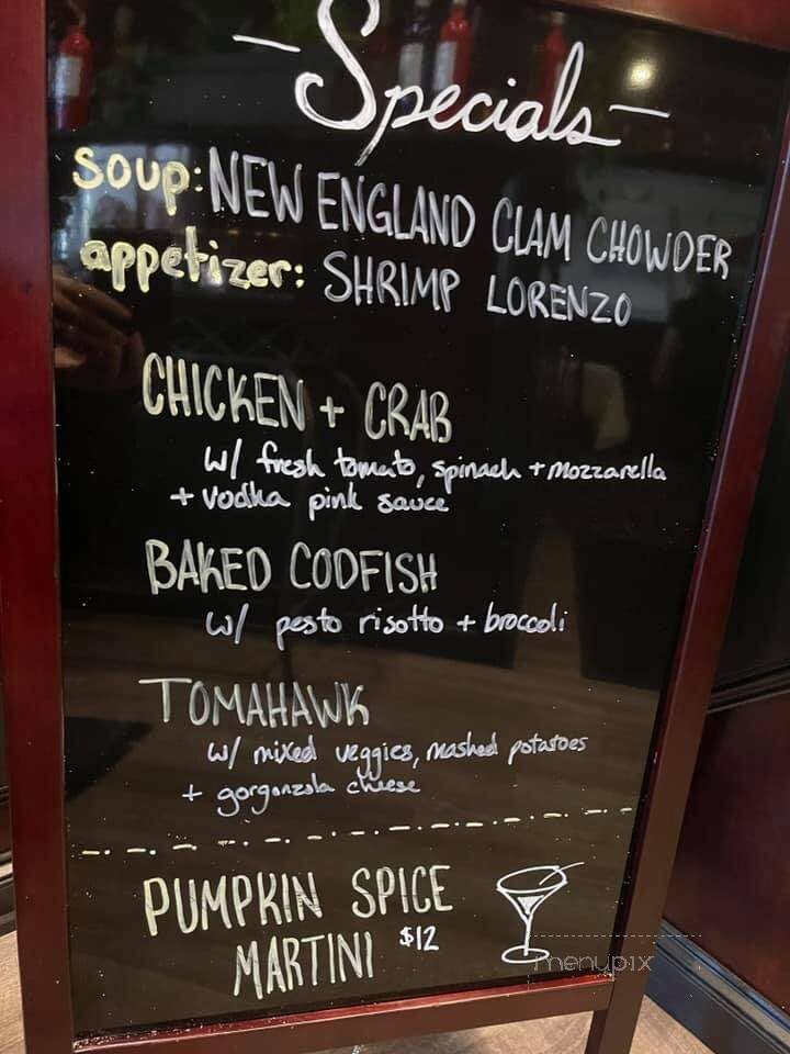 Cafe Luna - Cromwell, CT menu_pic