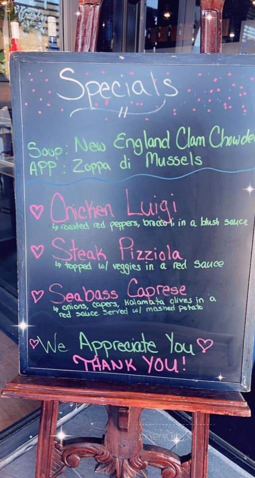 Cafe Luna - Cromwell, CT menu_pic