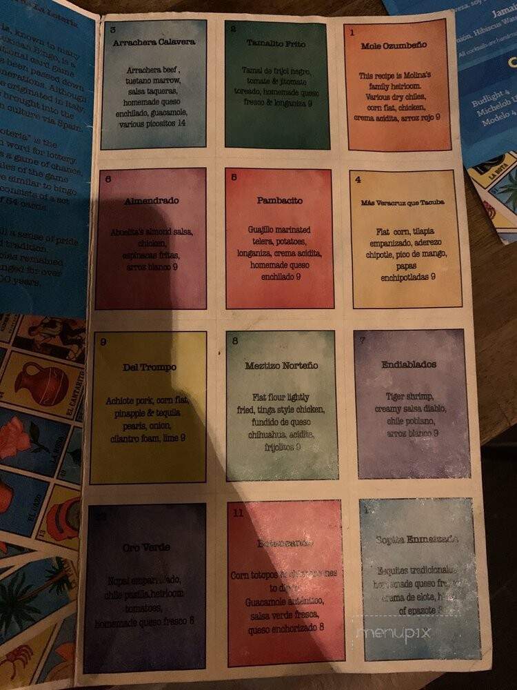 Malinche Mexican Culinary Experience - Ellisville, MO menu_pic