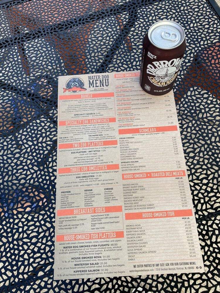 Water Dog Smoked Fish - Ventnor City, NJ menu_pic