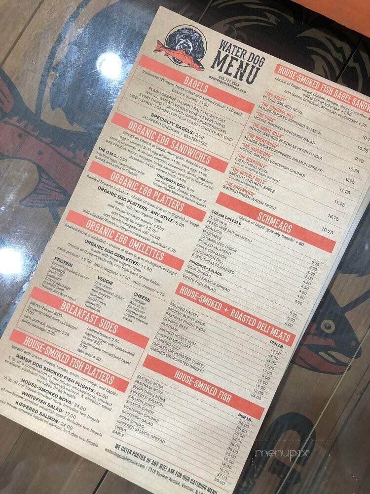 Water Dog Smoked Fish - Ventnor City, NJ menu_pic