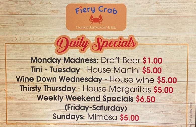 Fiery Crab - Kenner, LA menu_pic