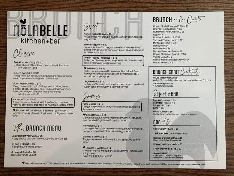 Nolabelle Kitchen + Bar - Mankato, MN
