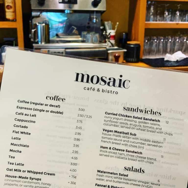 Mosaic Cafe & Bistro - Carrboro, NC