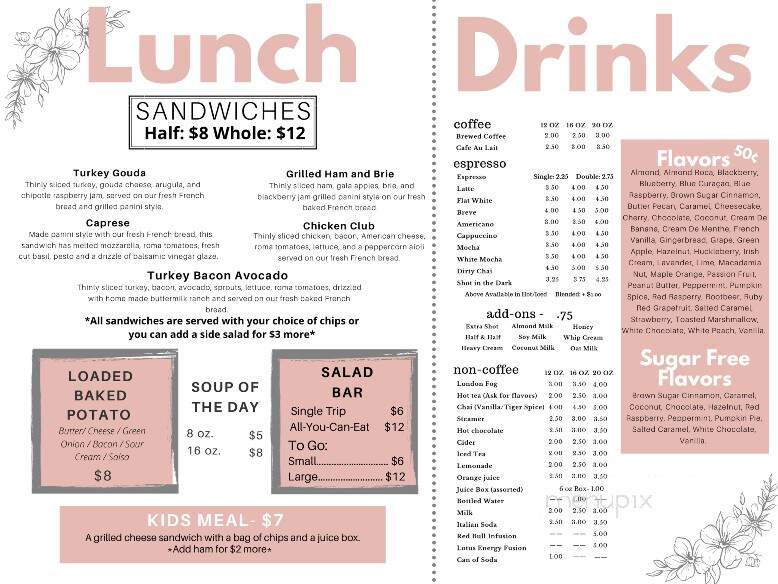 Sweetly Spoiled - Marion, MT menu_pic