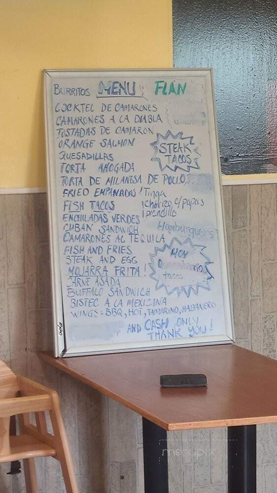 Catrina Mexican Cuisine - Columbus, OH menu_pic