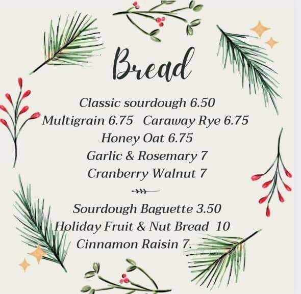 Sunflower Bakery - Helena, MT menu_pic