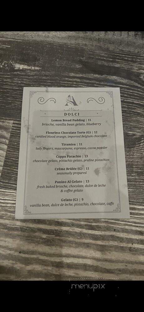 21A On Broadway - Long Branch, NJ menu_pic