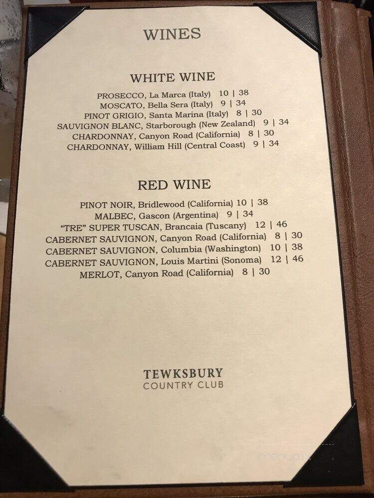 Tew-Mac Tavern - Tewksbury, MA menu_pic