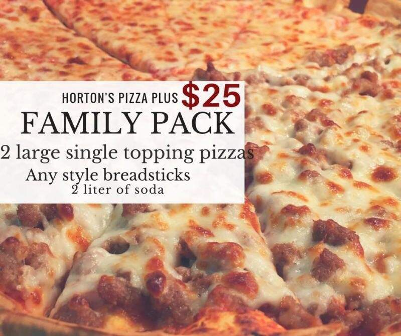Hortons Pizza Plus - Parsons, KS menu_pic