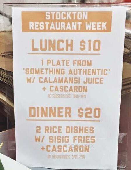 Papa Urb's Grill - Stockton, CA menu_pic