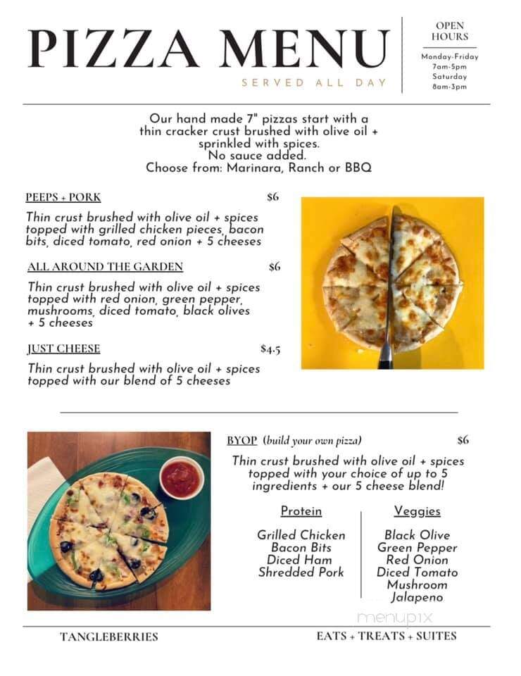 Tangleberries - Centerville, IA menu_pic