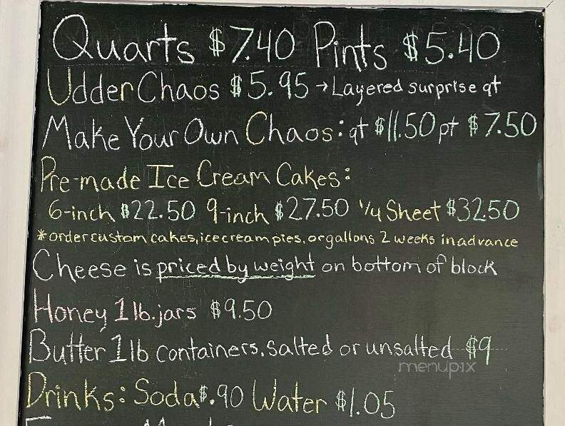 Keyes Creamery - Aberdeen, MD menu_pic