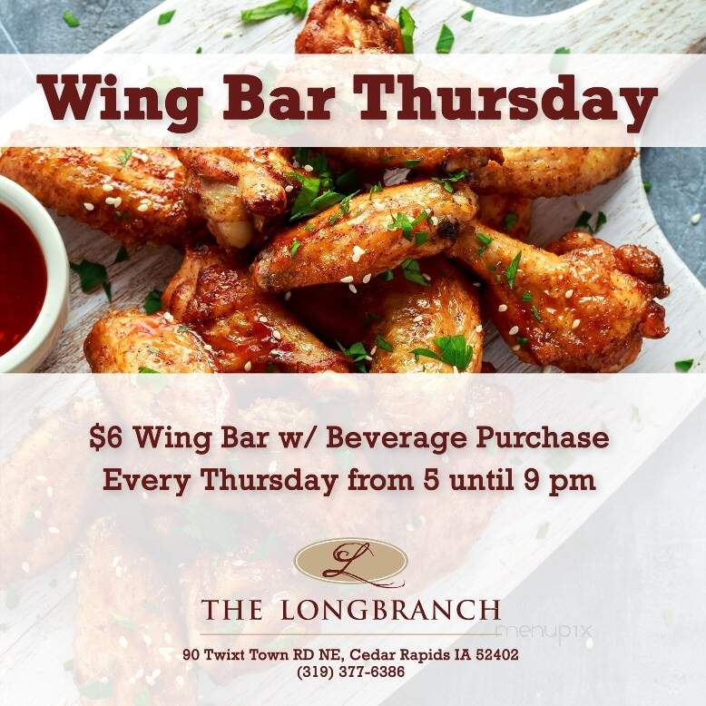 The Longbranch Restaurant Lounge - Cedar Rapids, IA menu_pic