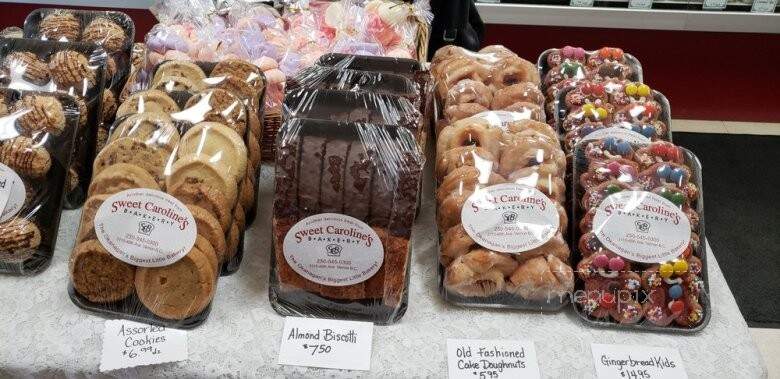 Sweet Carolines Bakery - Vernon, BC menu_pic
