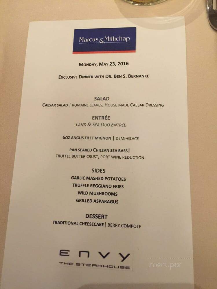 Renaissance Las Vegas Hotel - Las Vegas, NV menu_pic