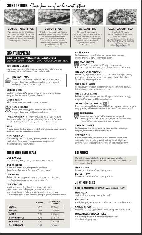 Six Hundred Downtown - Bellefontaine, OH menu_pic
