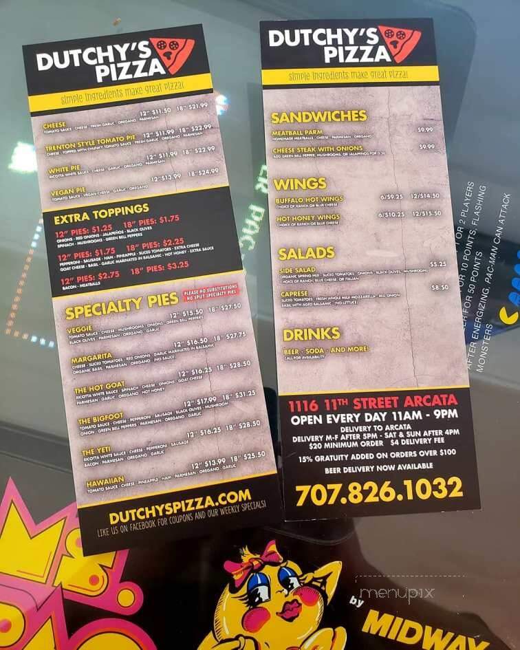 Dutchy's Pizza - Arcata, CA