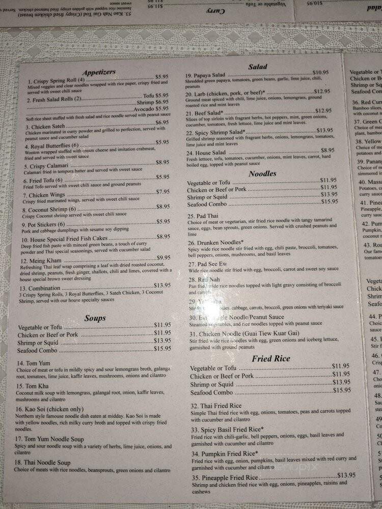 Thai Elephant - Kennewick, WA menu_pic