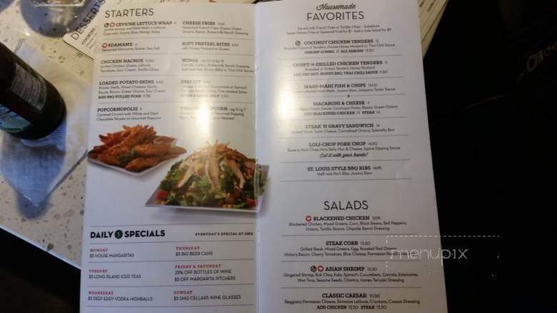 Studio Movie Grill - Rocklin, CA menu_pic