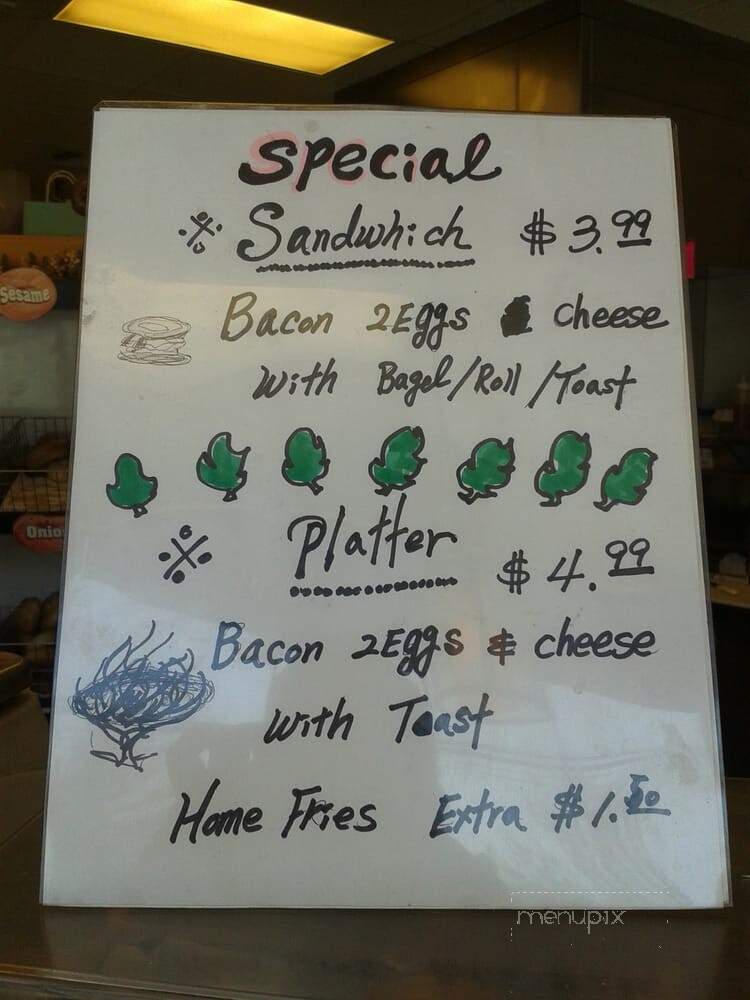 Traditional Bagel Cafe - New Rochelle, NY menu_pic