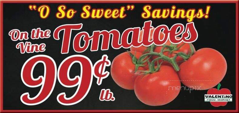 Valentino's Food Market - Ridgewood, NY menu_pic