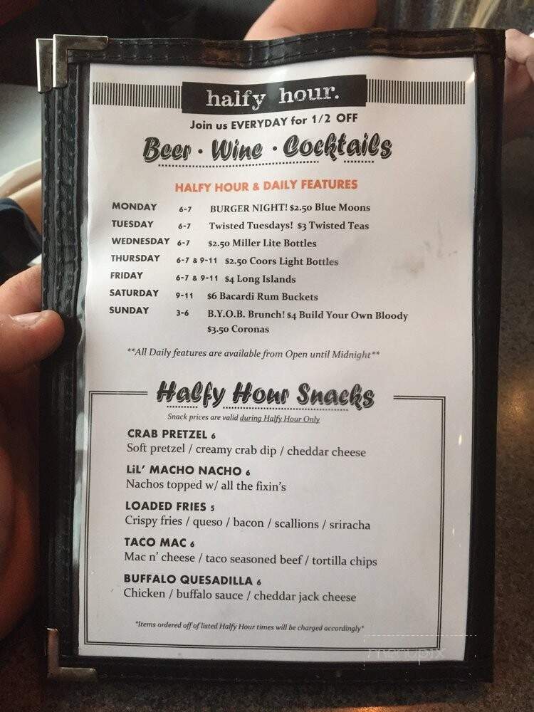 River Grille - Wilkes Barre, PA menu_pic
