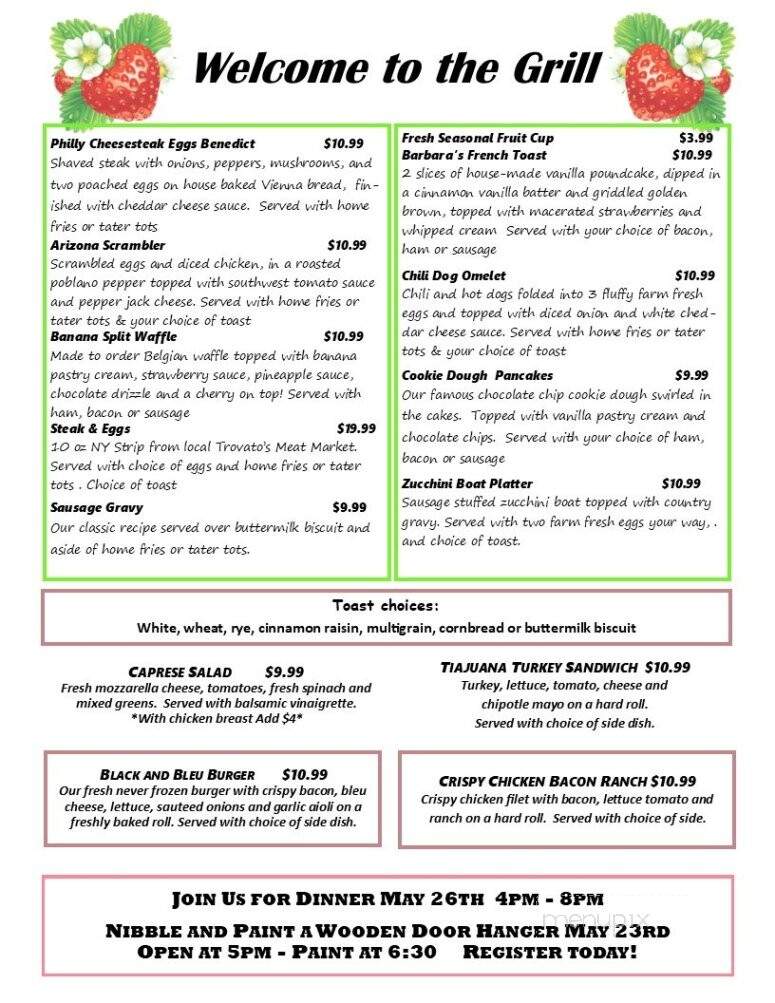 Hook's Pub - Clinton, IA menu_pic