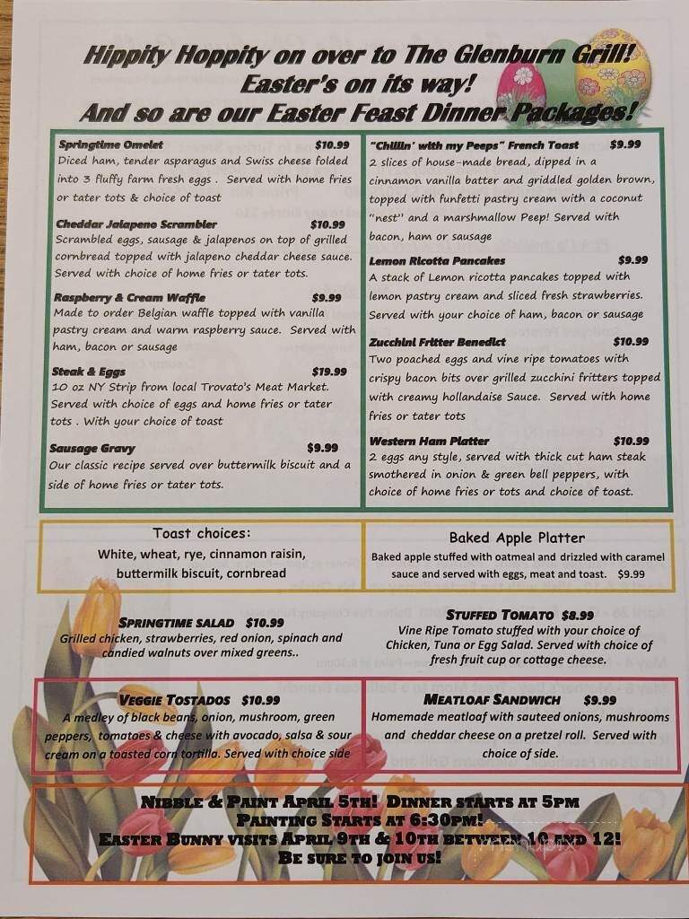 Hook's Pub - Clinton, IA menu_pic