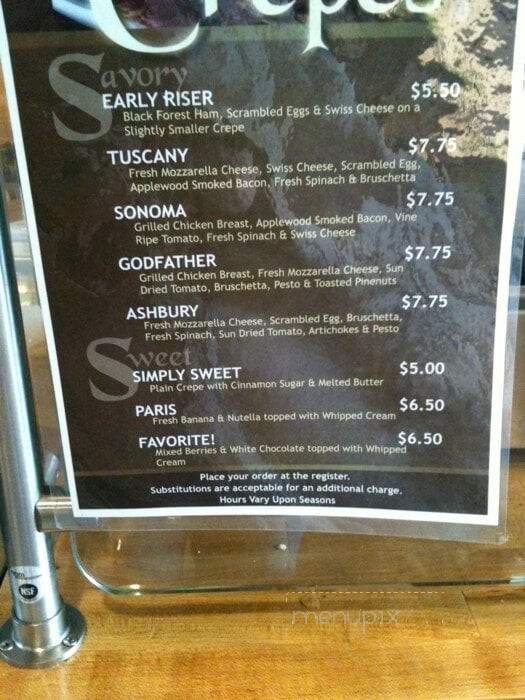 Java Cow Cafe & Bakery - Park City, UT menu_pic