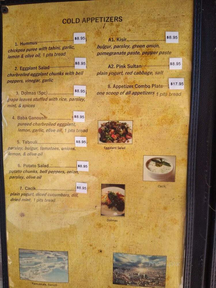 Real Doner - Petaluma, CA menu_pic