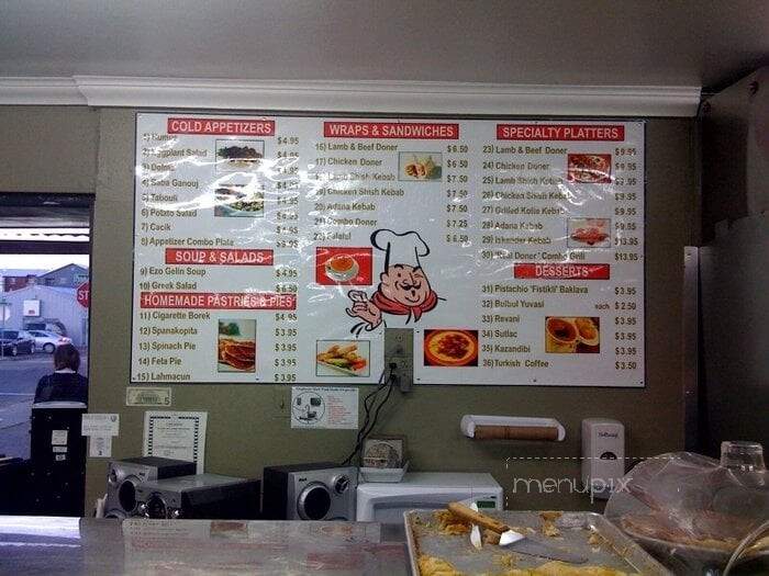Real Doner - Petaluma, CA menu_pic