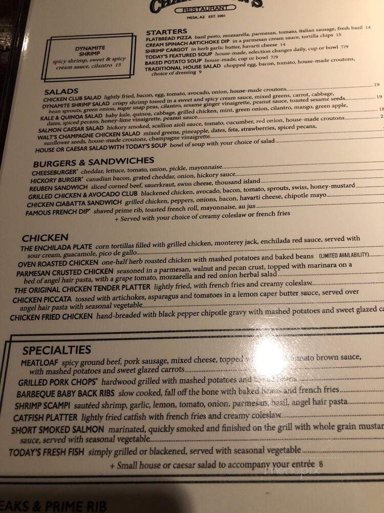 Charleston's Restaurant - Mesa, AZ