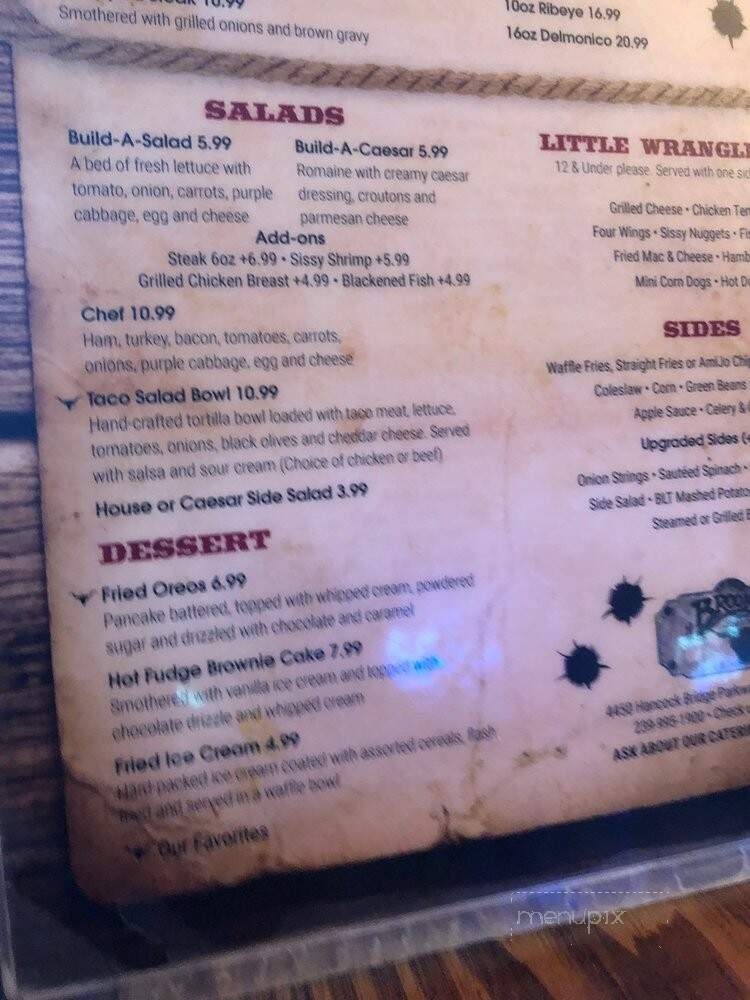 Brooke's Restaurant & Lounge - Fort Myers, FL menu_pic