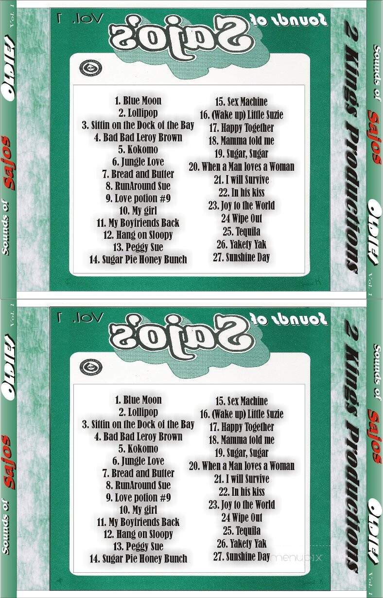 Sajo's Pizza - Delton, MI menu_pic